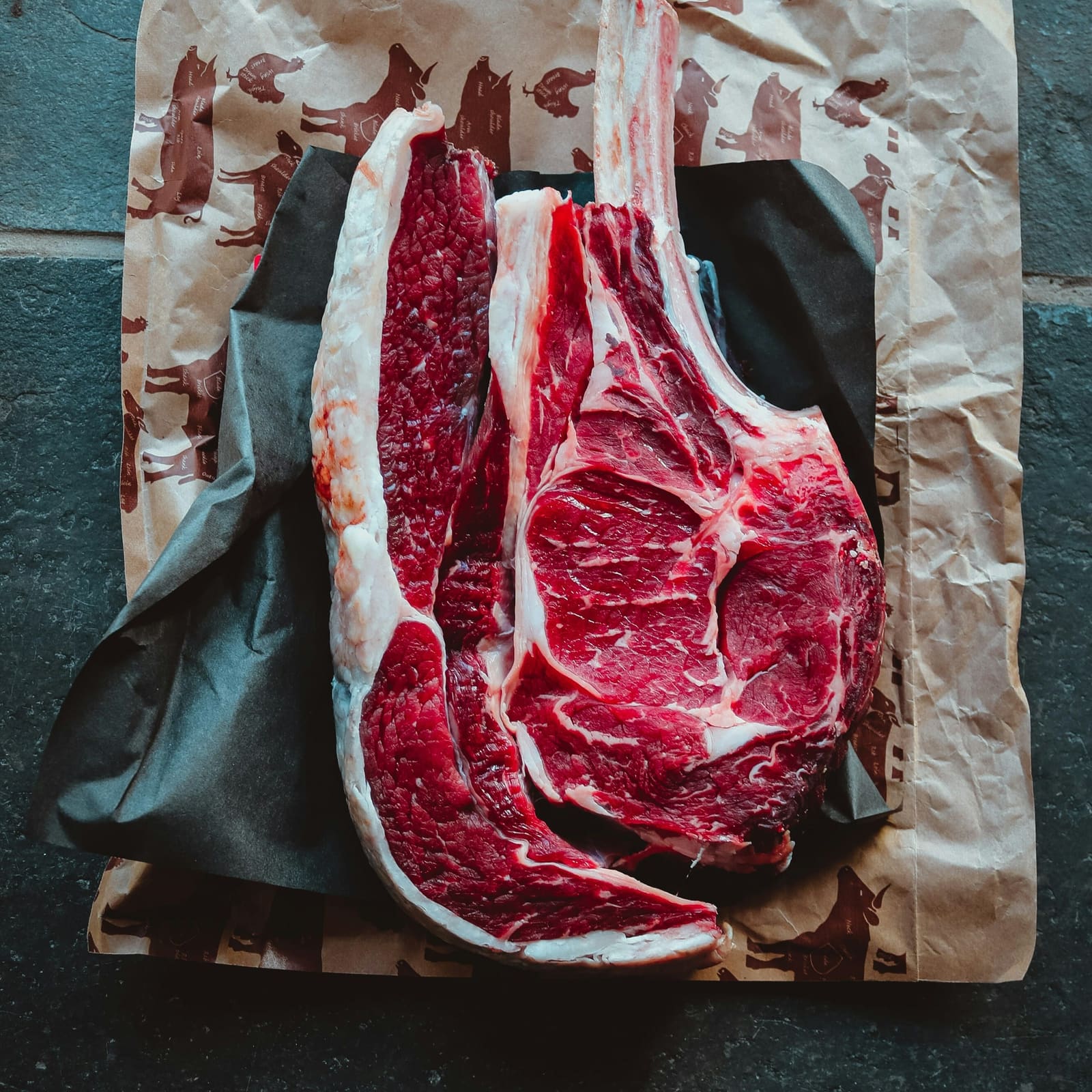 Premium butcher-paper wrapping